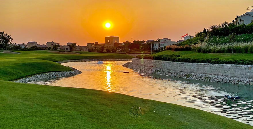 Golfplatz in Ägypten