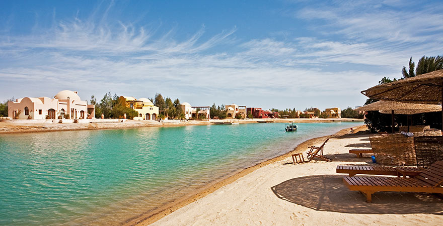 Strand in El Gouna