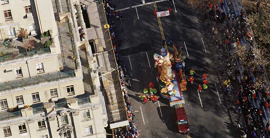 Weihnachtsparade in New York