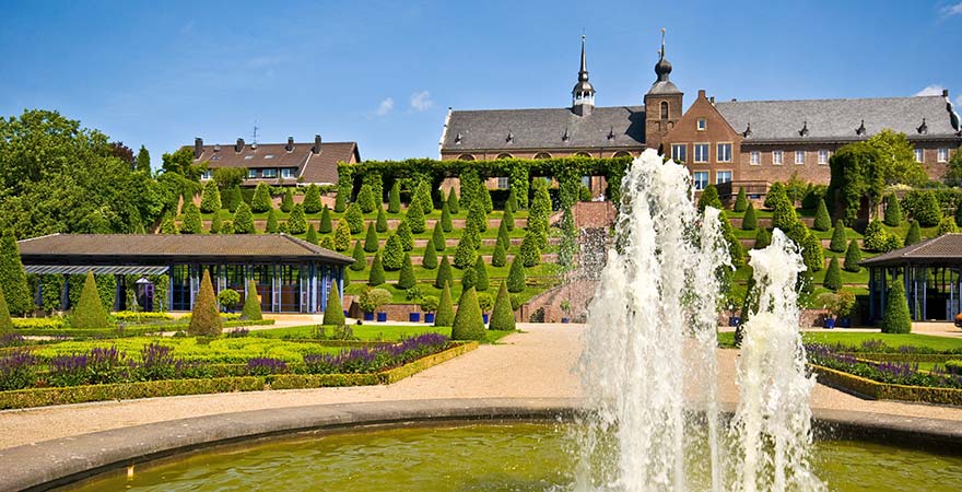 Kloster Kamp in der Niederrhein-Region