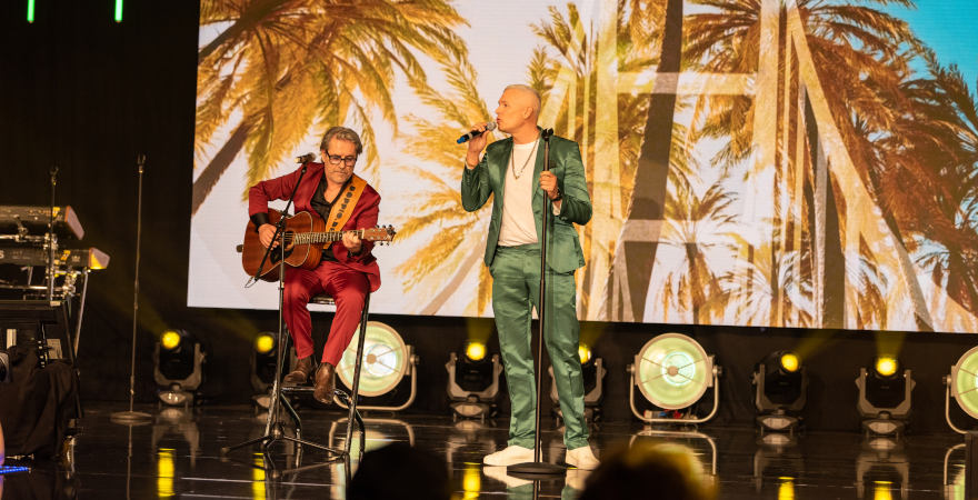 Live-Act der AIDA Stars auf der Goldenen Sonne 2018