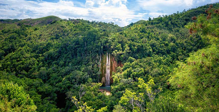 El Limon Wasserfall, Dominikanische Republik
