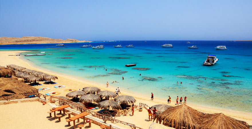 Mahmya-Strand in Ägypten