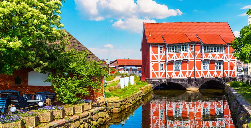Malerische Altstadt von Wismar