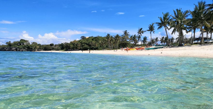 Langub Beach in Malapascua auf den Philippinen