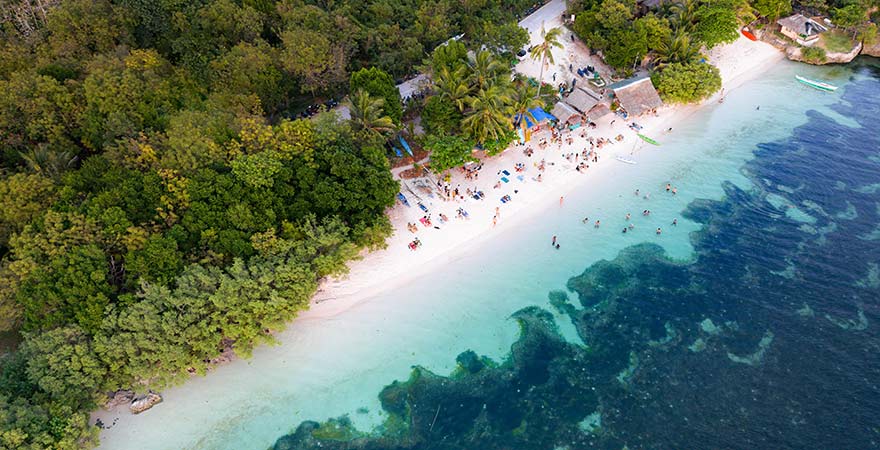 Paliton Beach in Siquijor auf den Philippinen