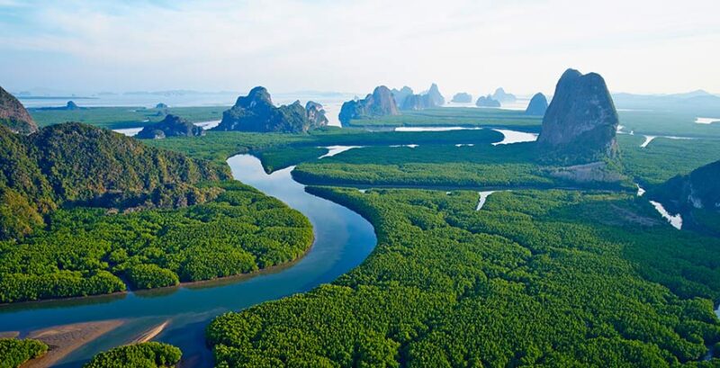 Ao Phang Nga Nationalpark in Thailand