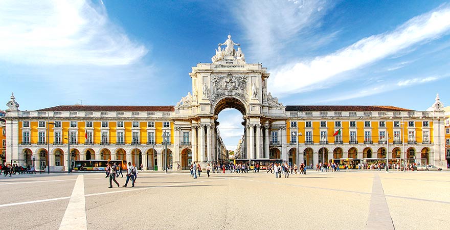 Lissabon Praça do Comércio