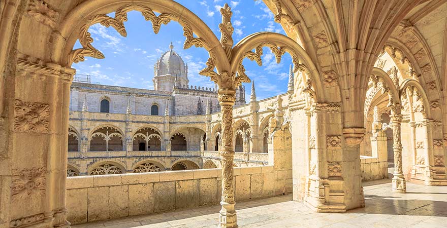 Mosteiro dos Jeronimos in Lissabon
