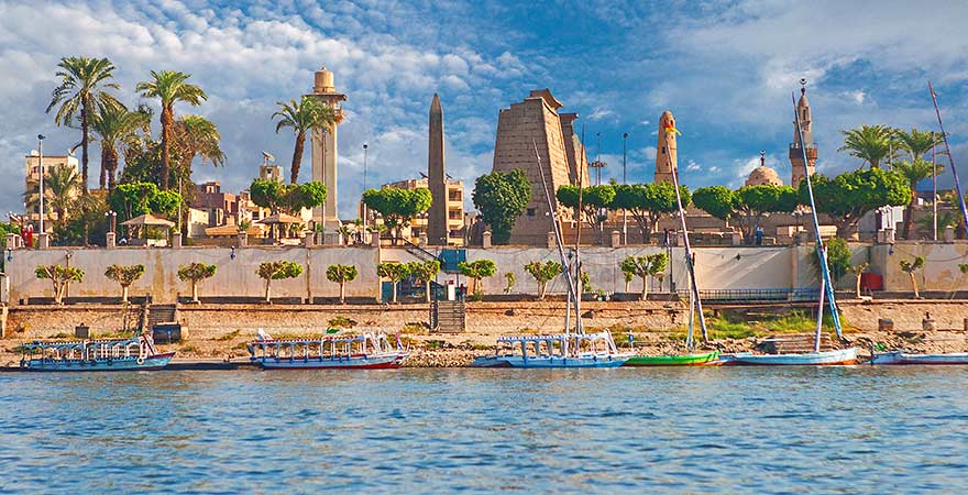 Karnak Tempel in Luxor, Ägypten