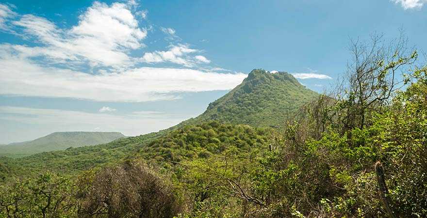 Christoffelberg auf Curaçao