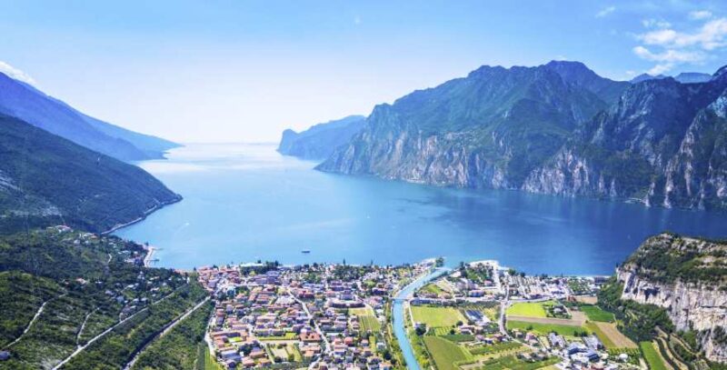 Blick auf Trentino am Gardasee