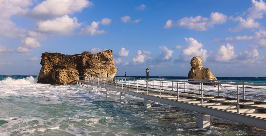 Cleopatra Beach in Marsa Matruh in Ägypten