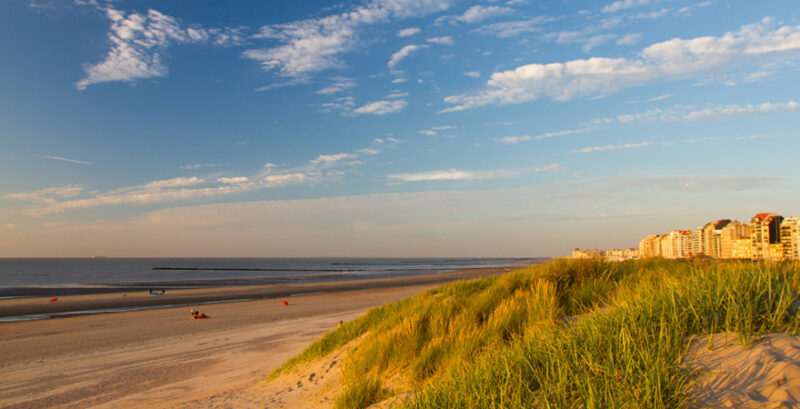 Strand Zebrugge, Belgien