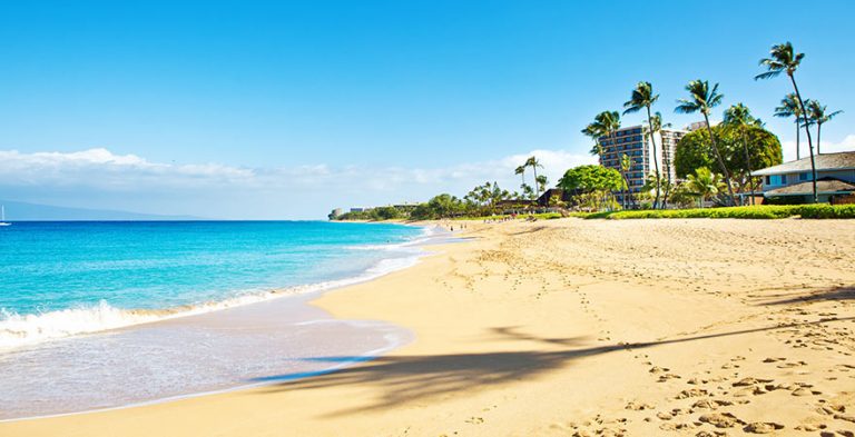 Kaanapali Beach auf Maui, Hawaii