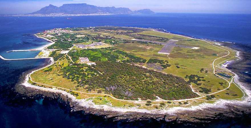 Robben Island in der Nähe von Kapstadt, Südafrika