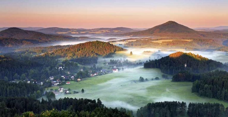 Ausblick auf die Tschechische Schweiz