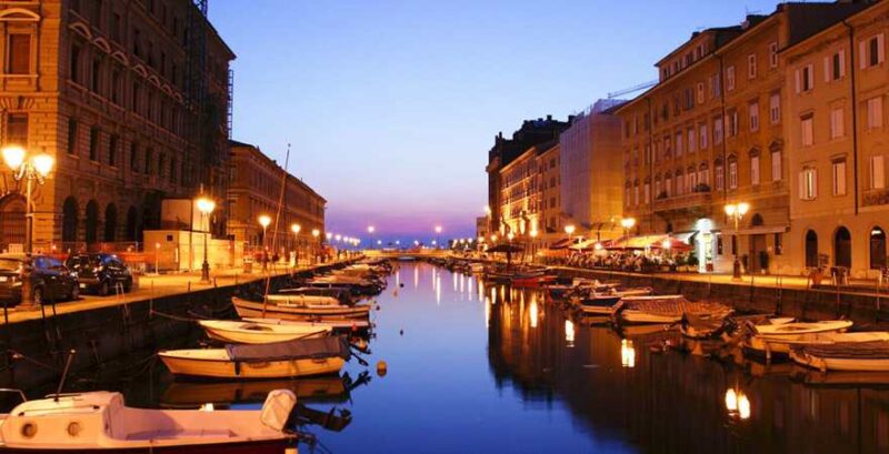 Canal Grande in Trieste