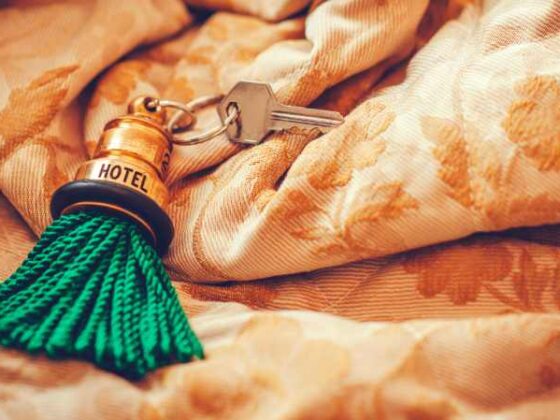 Hotel Schlüssel Nahaufnahme