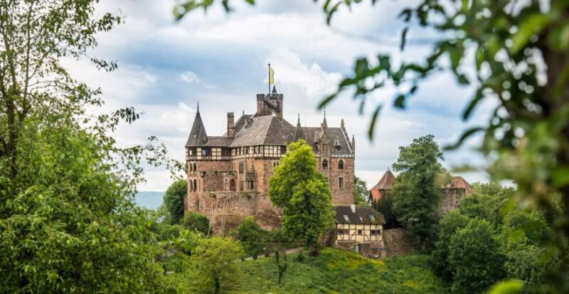 Schloss Berlepsch in Witzenhausen aus der Ferne
