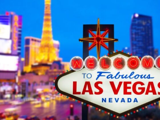 Welcome to Las Vegas - LED Wilkommensschild