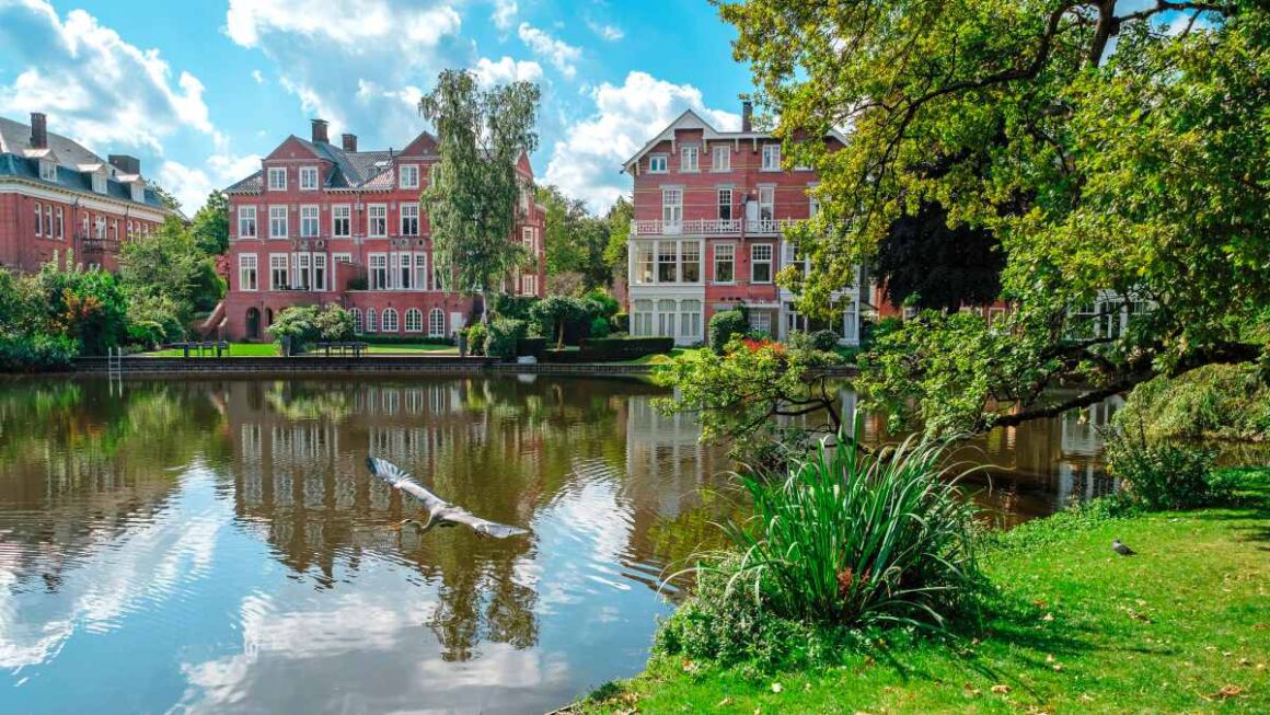 Vondelpark in Amsterdam im Sommer