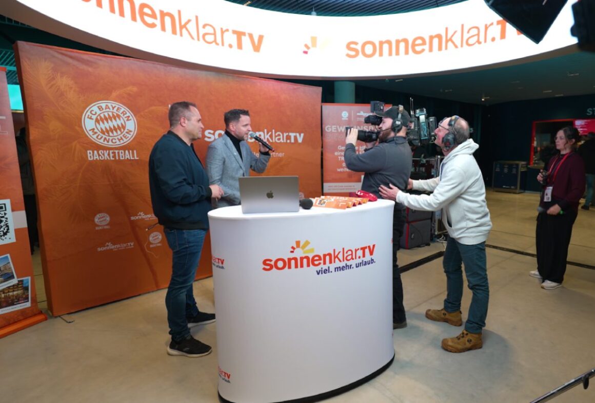 Hinter den Kulissen in unserem mobilen TV-Studio