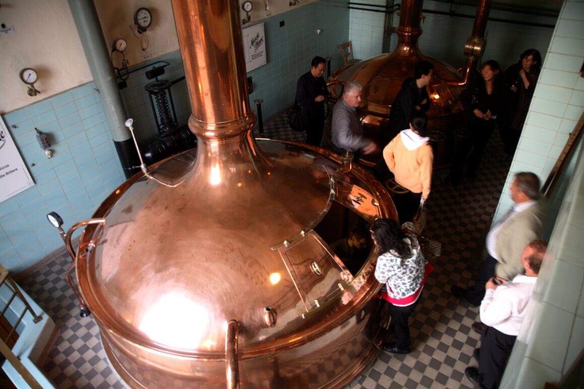 Brauereikessel in Maisel's Brauerei, Bayreuth