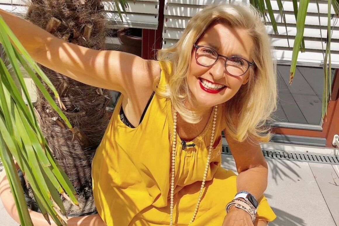 Chere Alice Zimmermann ist immer für ein spaßiges Selfie zu haben