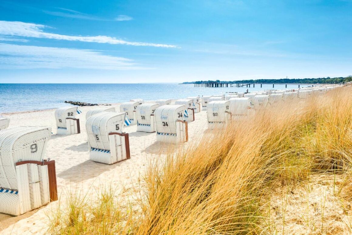 Strand auf Sylt mit Strandkörben