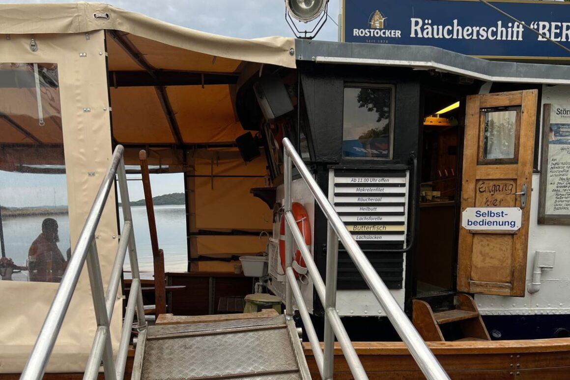 Räucherschiff Berta in Lauterbach auf Rügen