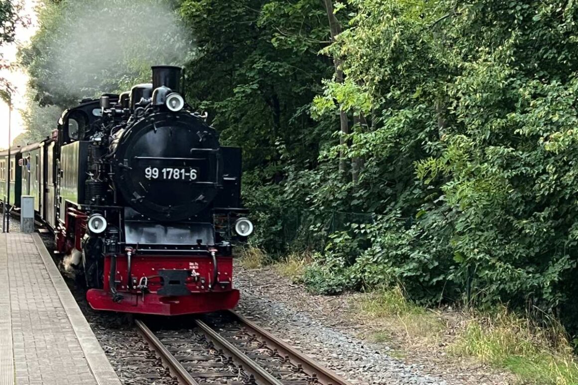 Schmalspurbahn Rasender Roland auf Rügen