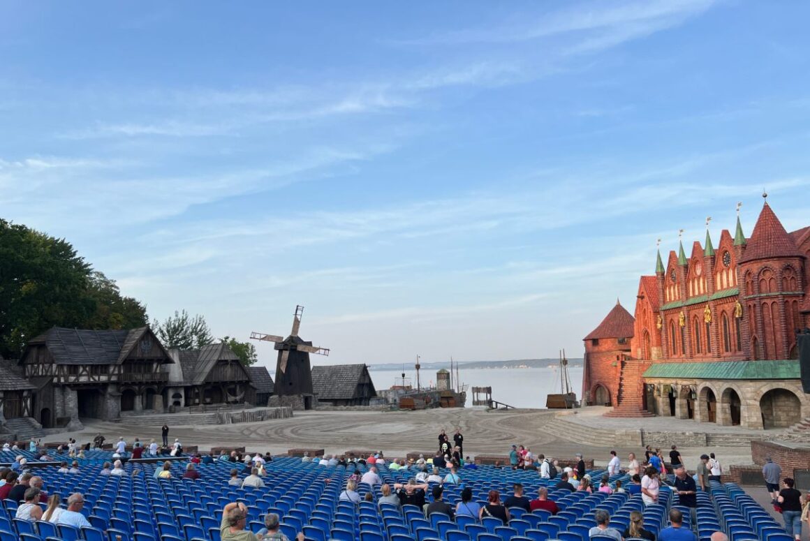 Kulisse der Störtebeker Festspiele auf Rügen
