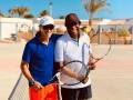 Schlagerfestival in El Gouna 2019: Goofy und Roberto Blanco haben die Vormittage für sportliche Matches genutzt
