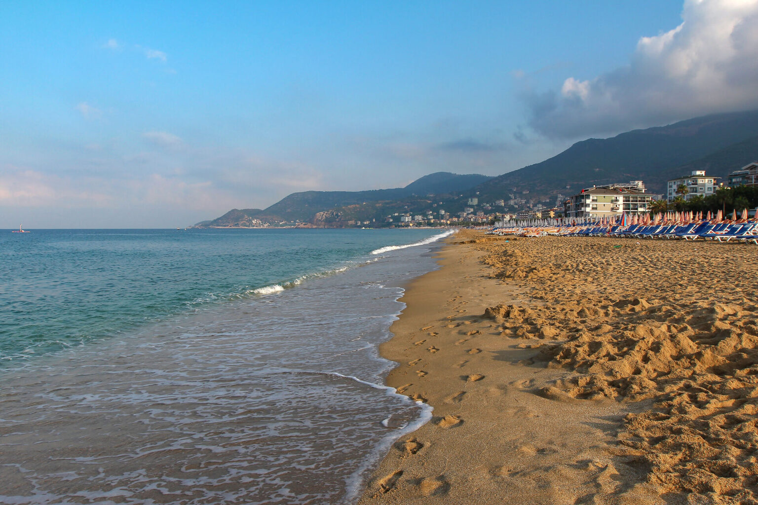 Strand in der Türkei