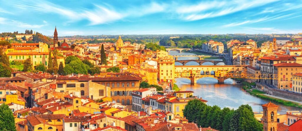 Blick auf Florenz: weniger Außengastronomieim kommenden Jahr