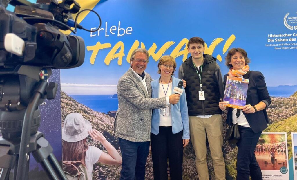 Holger Terhorst bei Vivamundo zu Taiwan auf der CMT Stuttgart