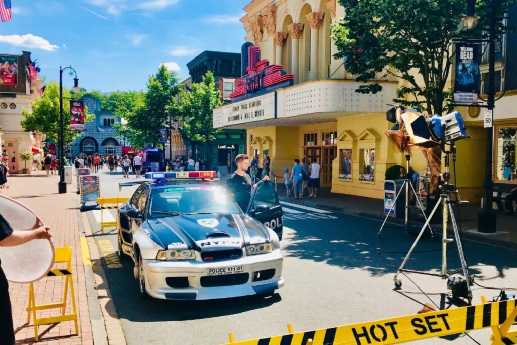 Exklusiv: 30 Jahre Moviepark Bottrop und Rabattaktion Filmset Hollywood Boulevard im Moviepark Deutschland