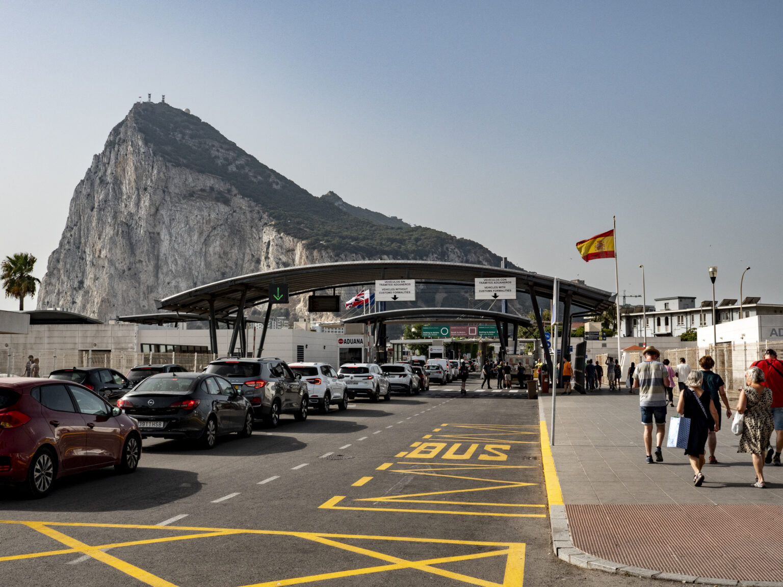 Gibraltar: Grenzkontrollen fallen ab sofort weg Die Grenzkontrollen nach Gibraltar fallen endlich nun weg