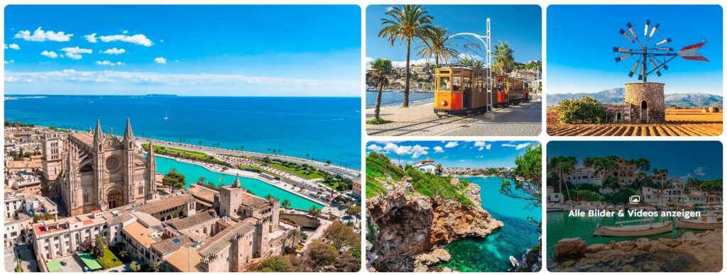 Mallorca-Angebot Übersicht